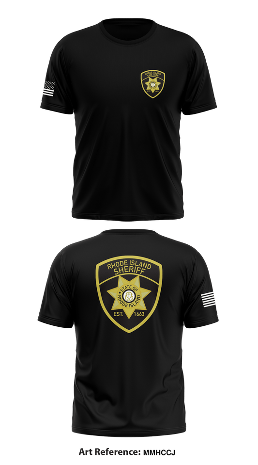 Rhode Island Sheriff's Department Store 1 Core Men's SS Performance Tee - MMhcCj