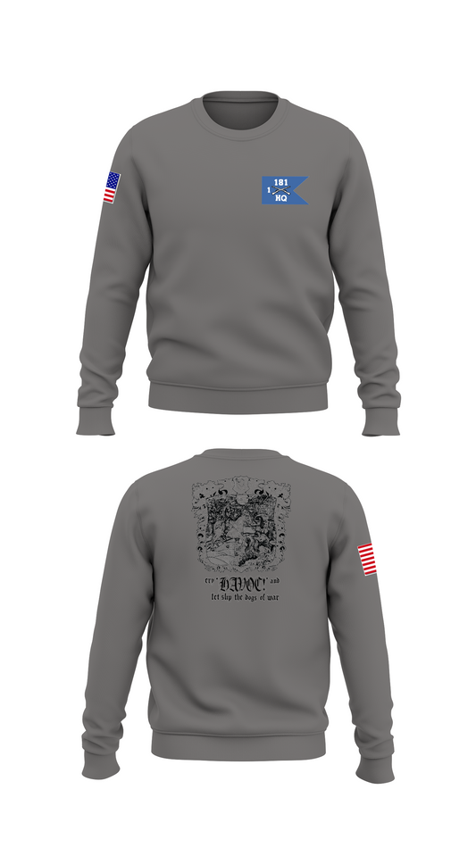 hhc 1-181 in store 1 Core Men's Crewneck Performance Sweatshirt - 78488786102