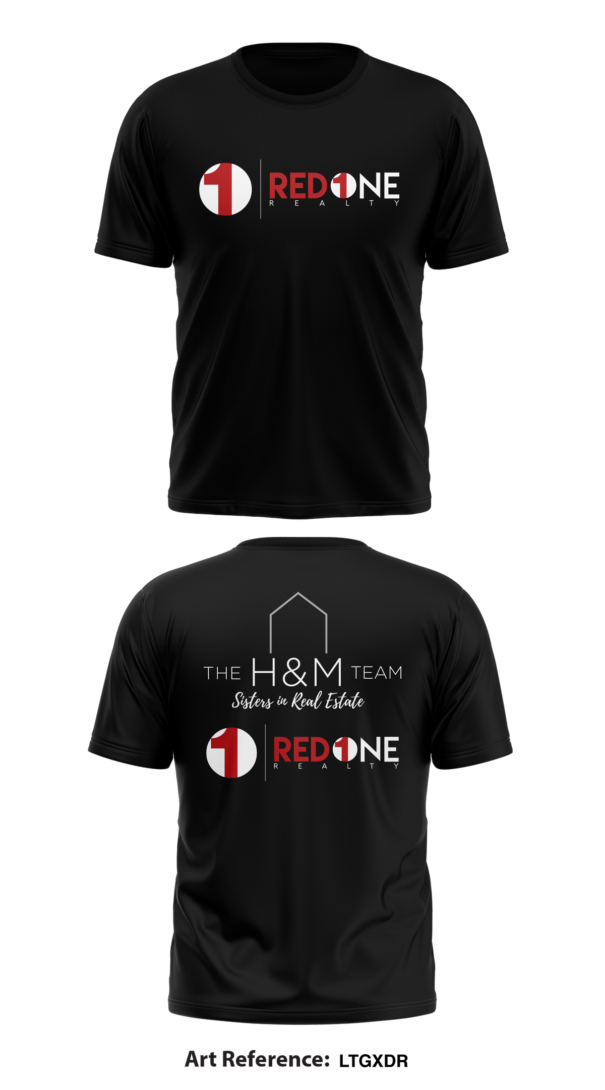 The H&M Team at Red 1 Realty Store 1 Core Men's SS Performance Tee - LTgxDr