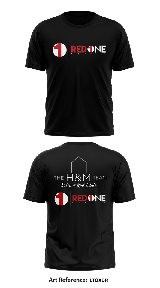 The H&M Team at Red 1 Realty Store 1 Core Men's SS Performance Tee - LTgxDr