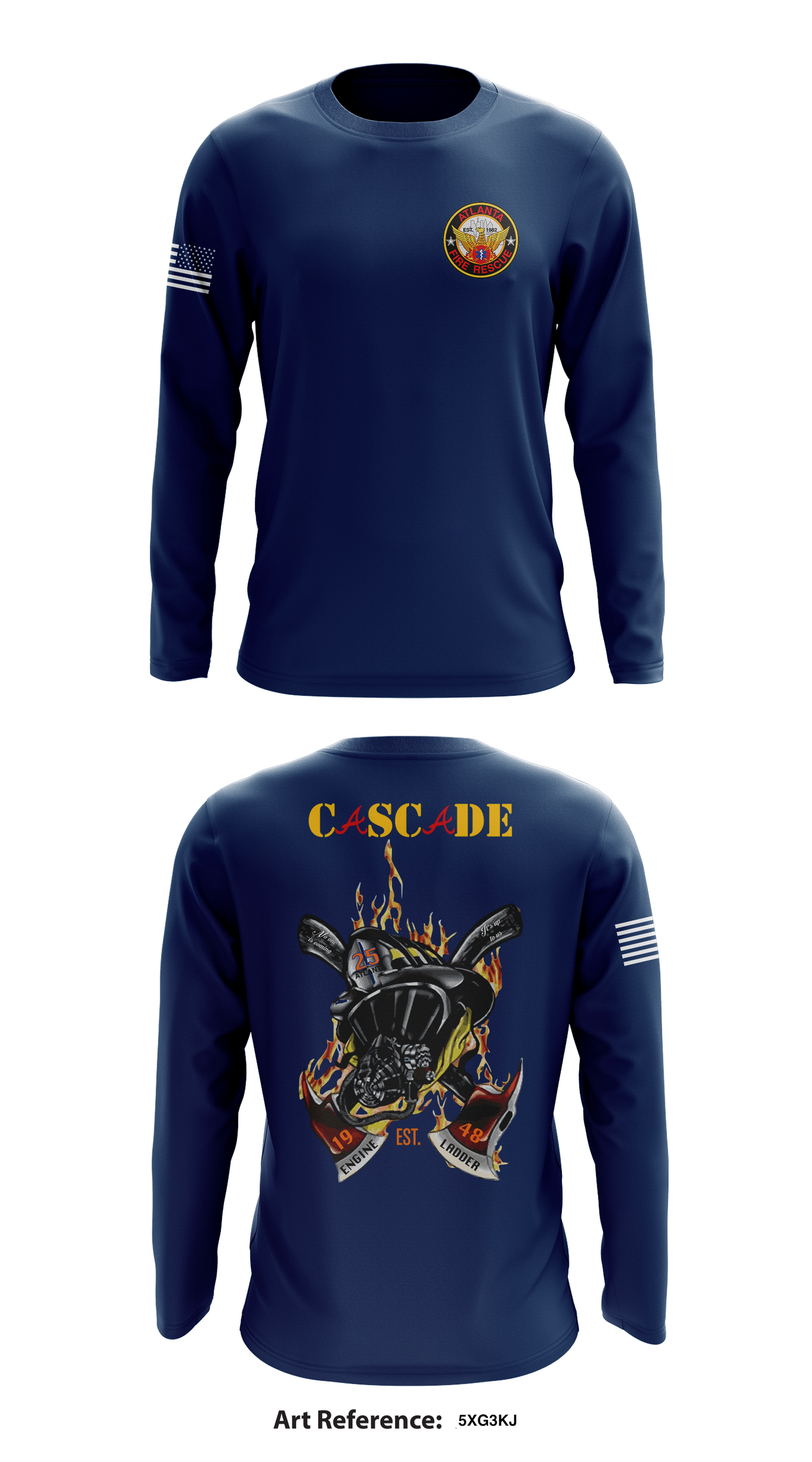 Company 25 Core Men's LS Performance Tee - 5XG3Kj