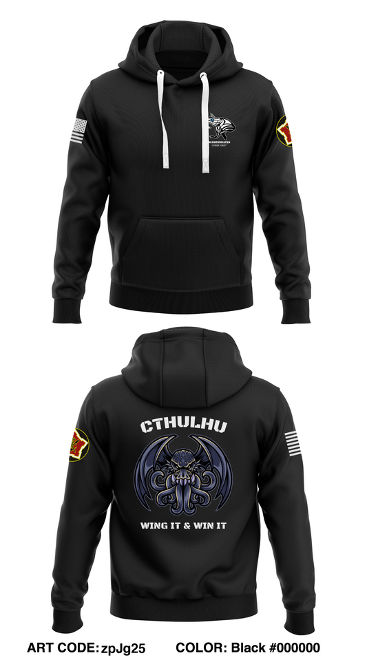 TUAS, D Co, 2BEB, 3ABCT Store 1  Core Men's Hooded Performance Sweatshirt - zpJg25