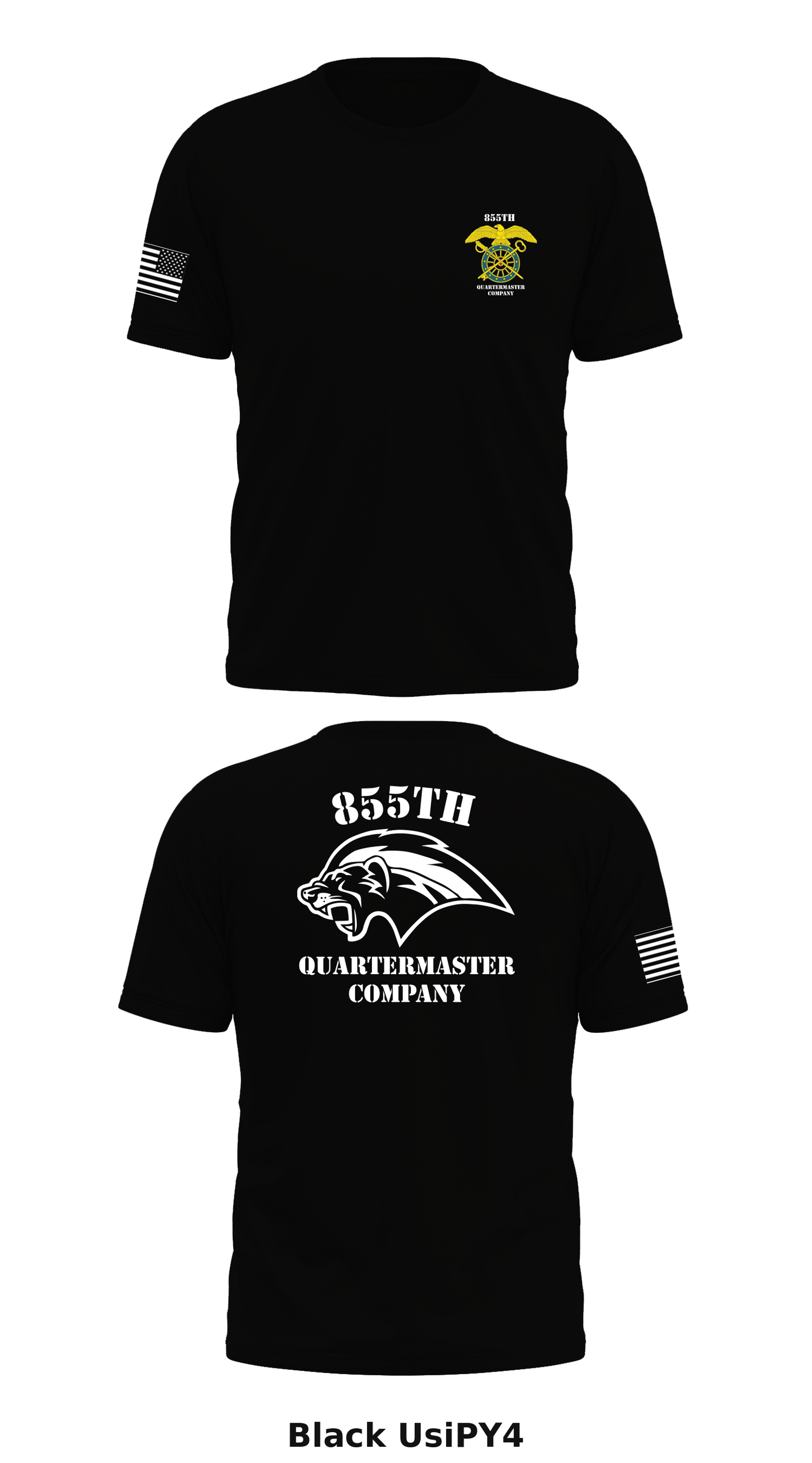 855th Quartermaster Company Store 1 Core Men's SS Performance Tee - UsiPY4