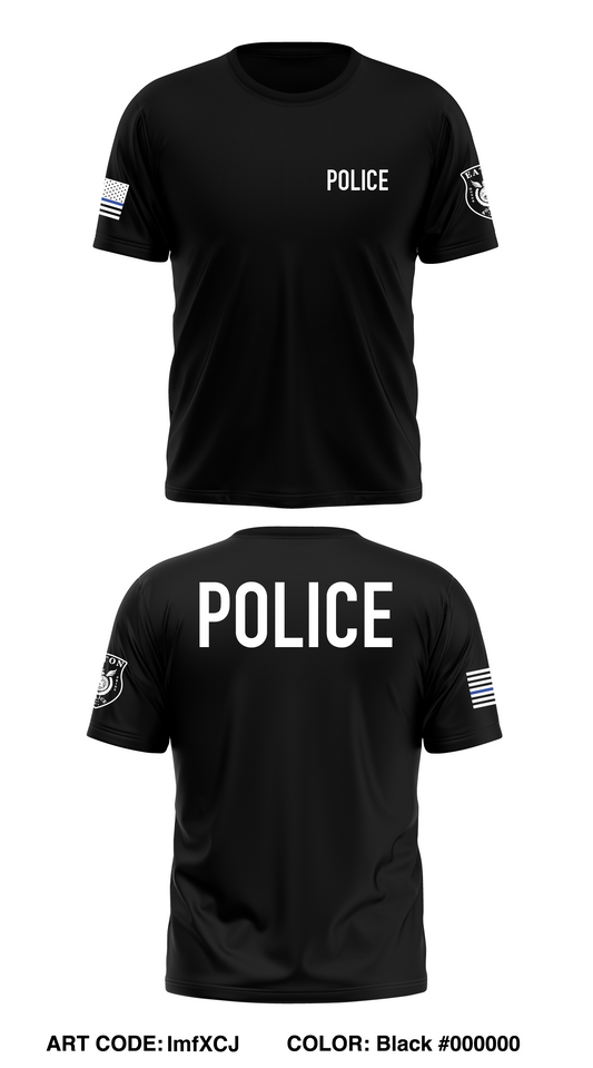 Eaton Police Department Store 1 Core Men's SS Performance Tee - ImfXCJ