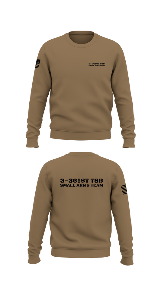 3-361st TSB Small Arms Team Store 1 Core Men's Crewneck Performance Sweatshirt - 59960114128