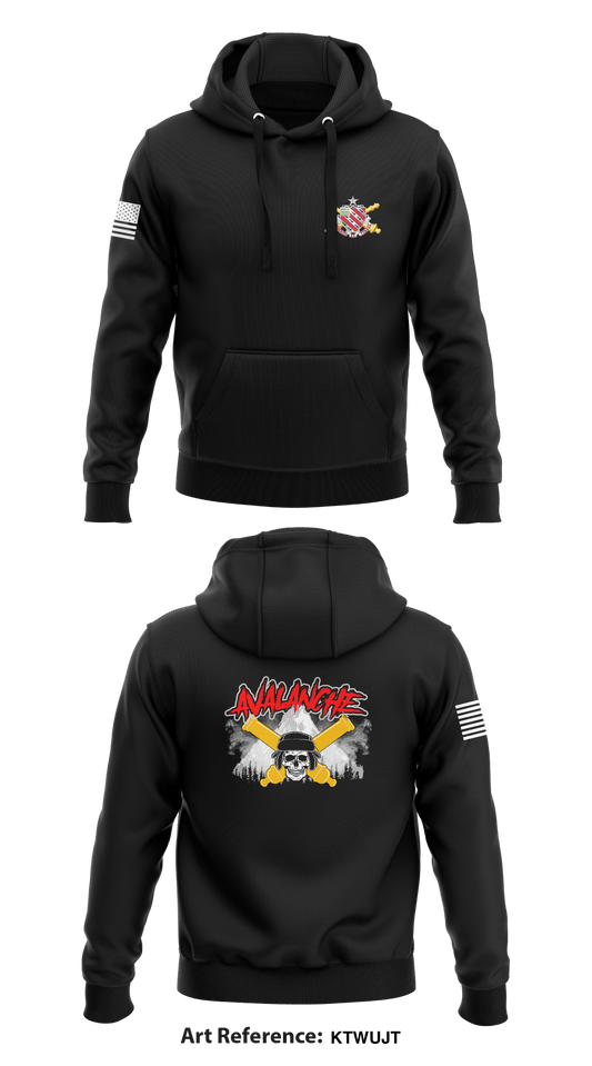 A BTRY, 2-8 FAR Store 1  Core Men's Hooded Performance Sweatshirt - kTWuJt