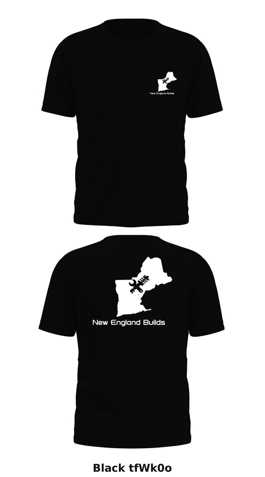 New England Builds Store 1 Core Men's SS Performance Tee - tfWk0o