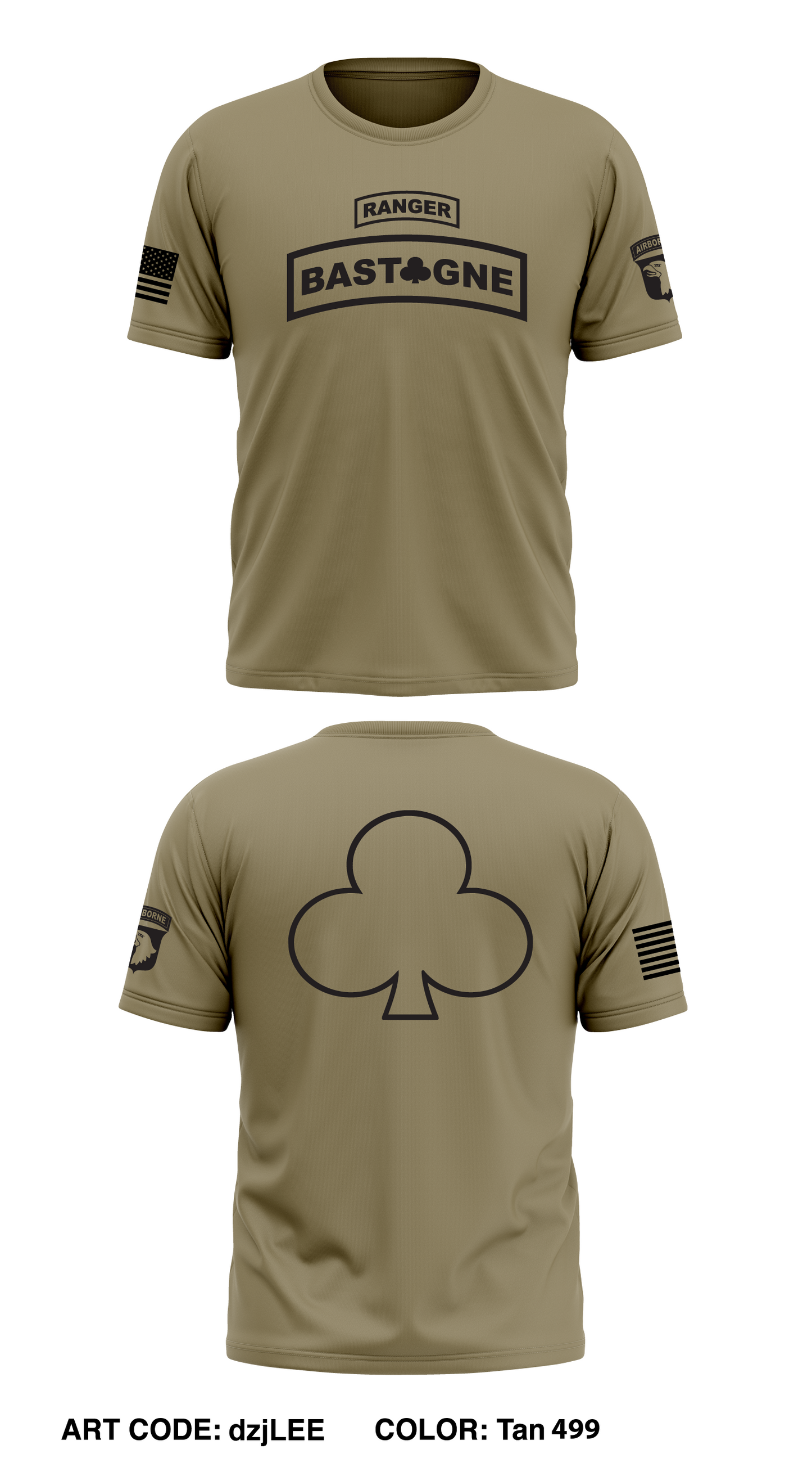 HHC, 1BCT, 101st ABN DIV Store 1 Core Men's SS Performance Tee - dzjLEE