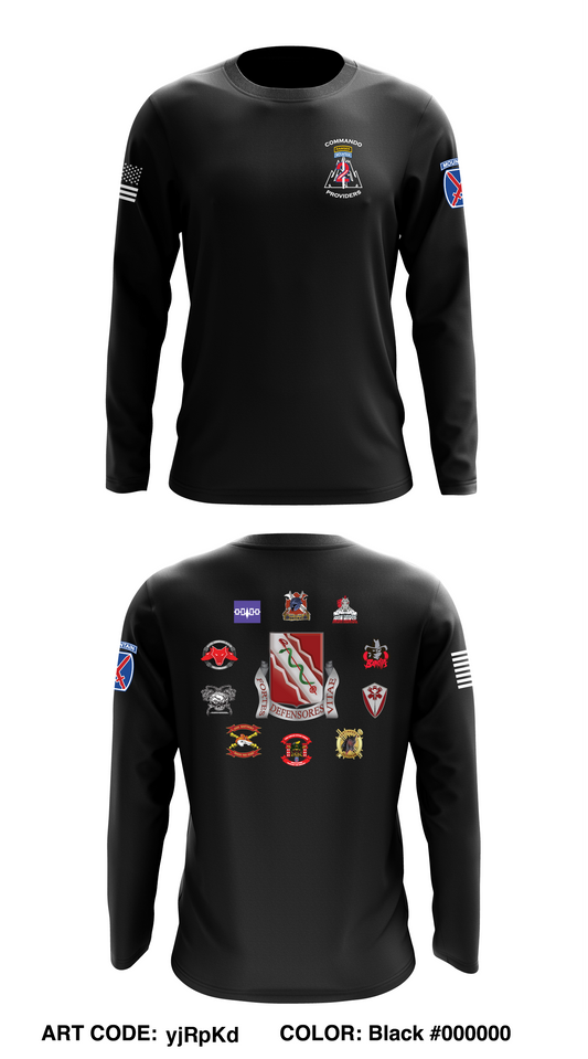210th Brigade Support Battalion Store 1 Core Men's LS Performance Tee - yjRpKd