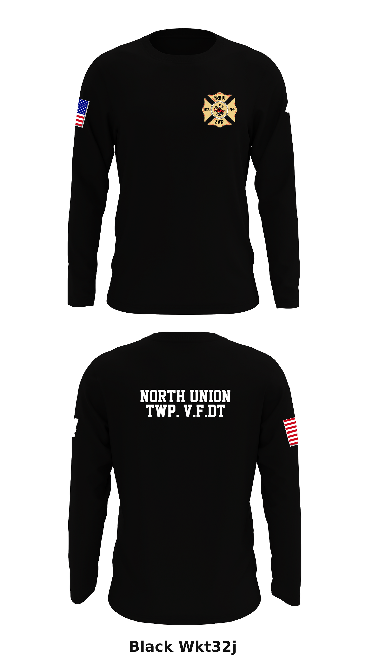 NORTH UNION TWP Store 1 Core Men's LS Performance Tee - Wkt32j