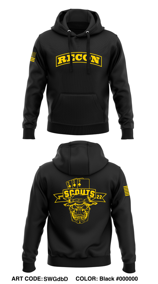 Scouts 2-22 IN Store 1  Core Men's Hooded Performance Sweatshirt - SWGdbD