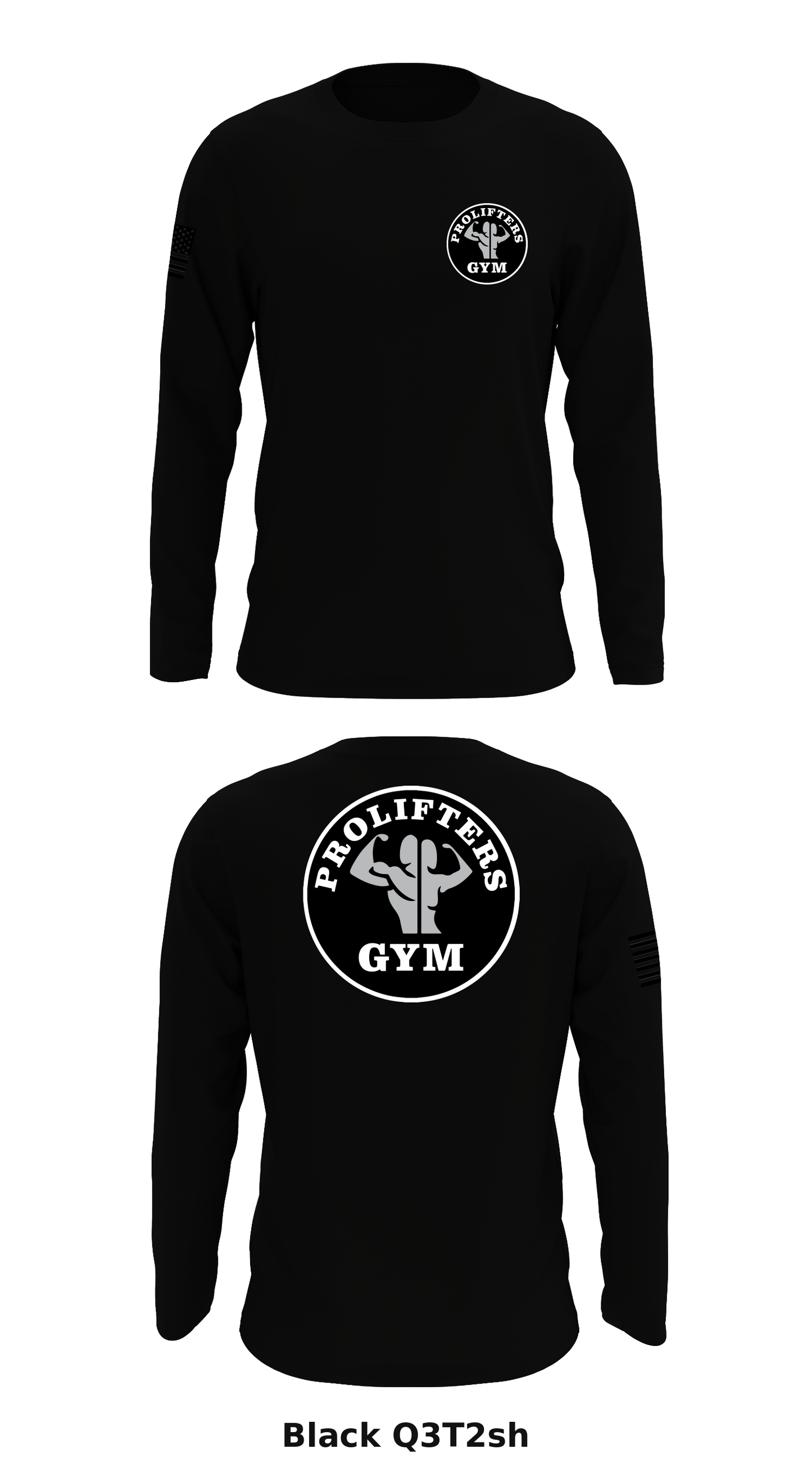 PROLIFTS Store 1 Core Men's LS Performance Tee - Q3T2sh