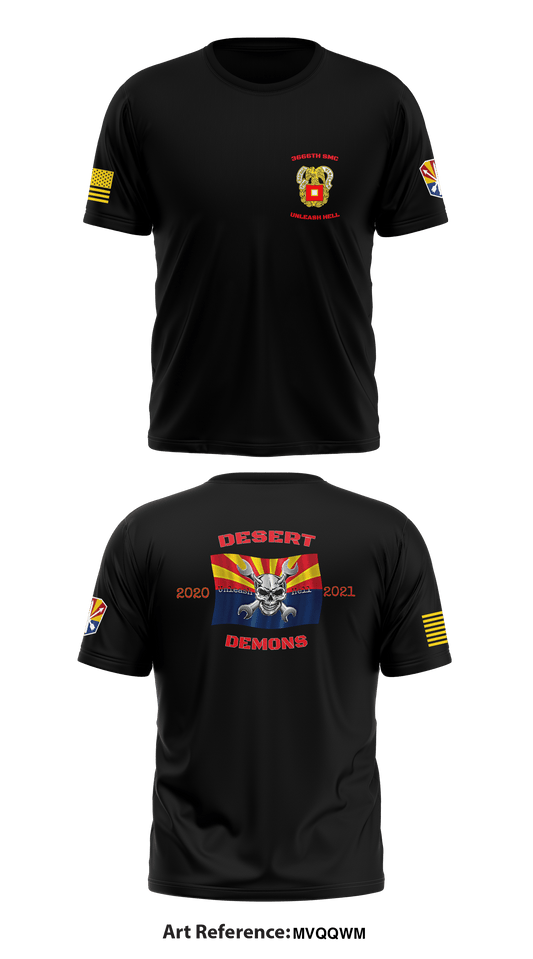 3666th SMC Store 1 Core Men's SS Performance Tee - MvQQwM