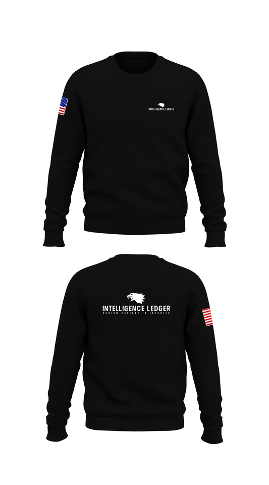 Intelligence Ledger Store 1 Core Men's Crewneck Performance Sweatshirt - 62982826899