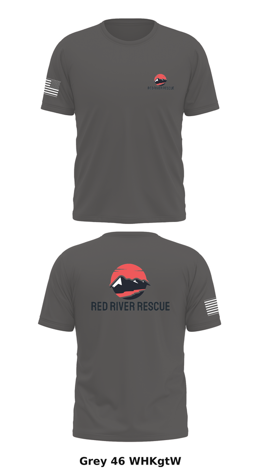 Red River Rescue Store 1 Core Men's SS Performance Tee - WHKgtW
