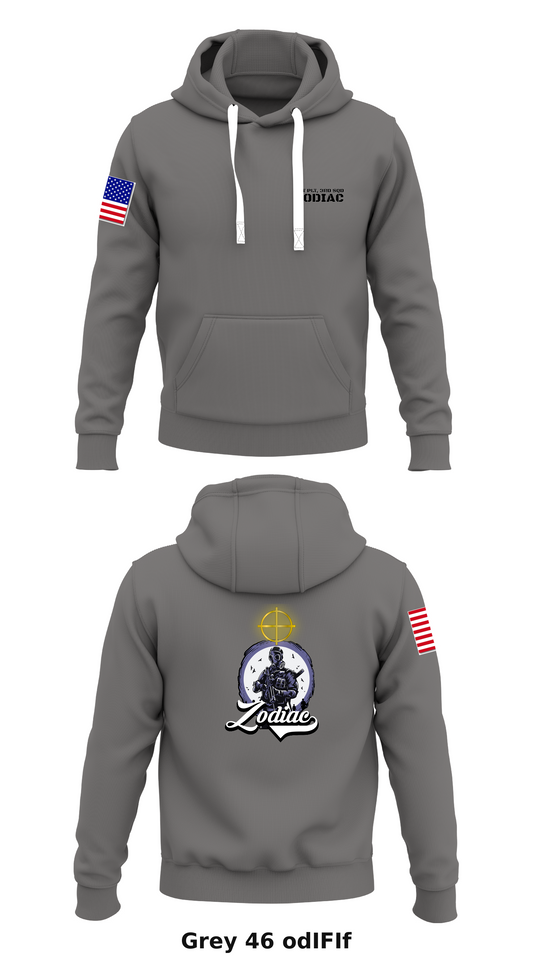 1st PLT, 3rd SQD, Zodiac Store 1  Core Men's Hooded Performance Sweatshirt - odIFIf