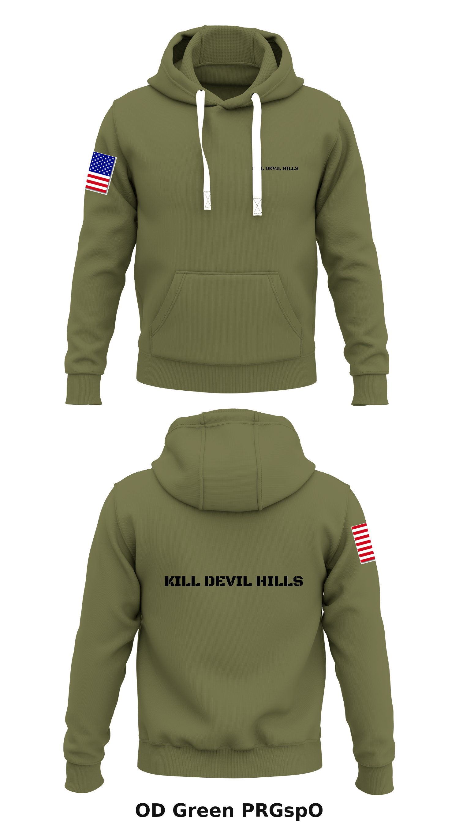 Kill Devil Hills Store 1 Core Men's Hooded Performance Sweatshirt - PR ...