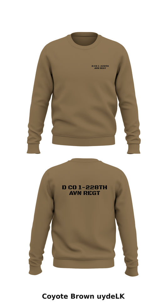 D Co 1-228th AVN Regt Store 1 Core Men's Crewneck Performance Sweatshirt - uydeLK