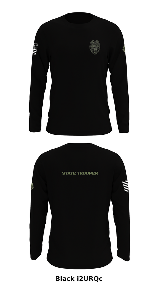 Troop S SRT/HDU/K9 Store 1 Core Men's LS Performance Tee - i2URQc