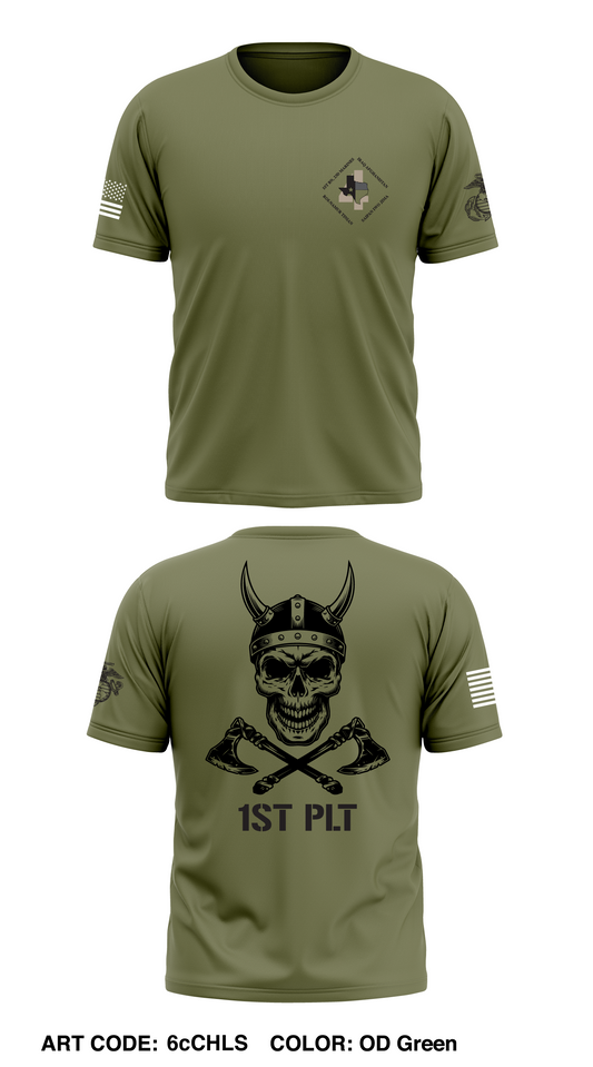 B co 1/23 1 plt Store 1 Core Men's SS Performance Tee - 6cCHLS