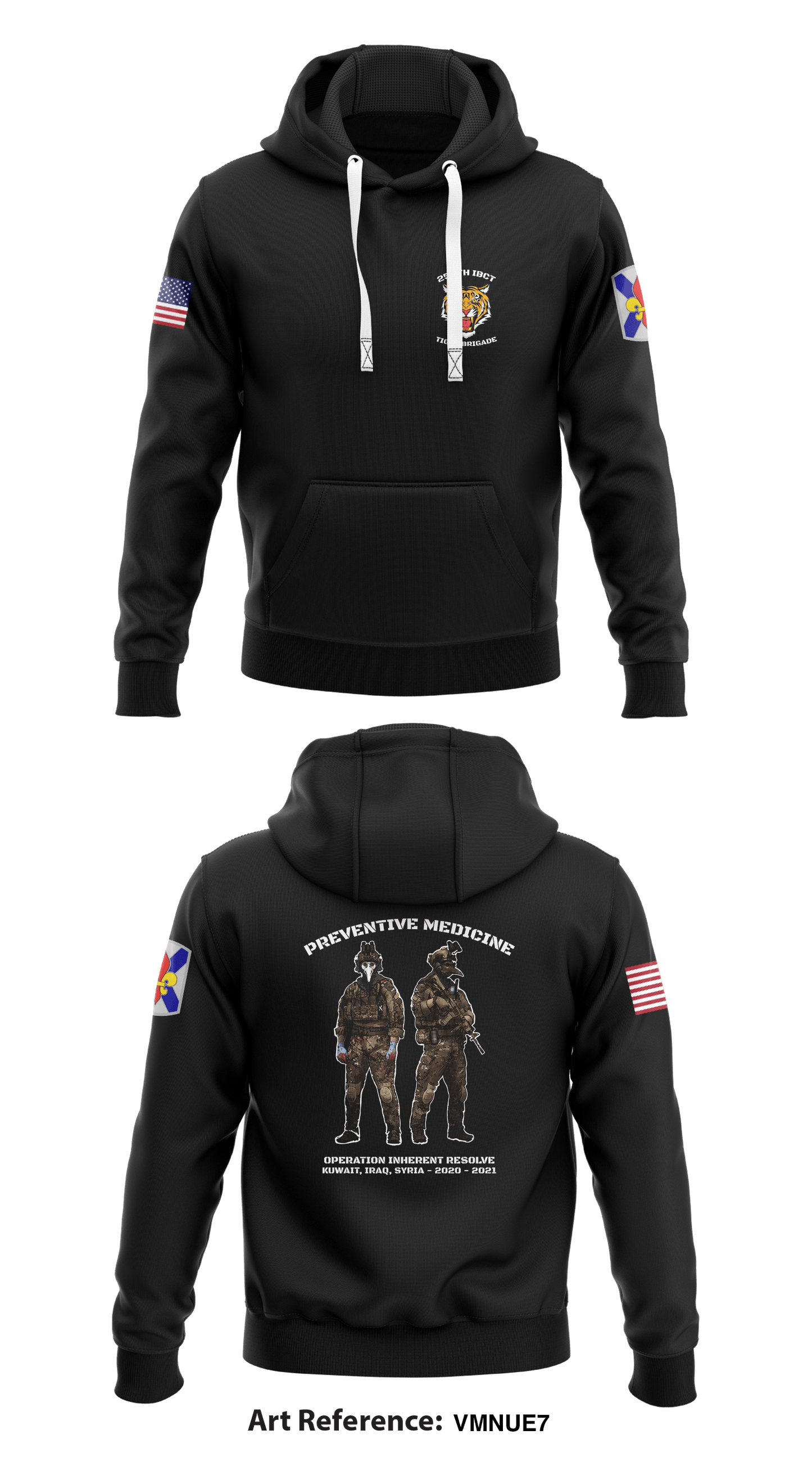 HHC 256th IBCT Store 1  Core Men's Hooded Performance Sweatshirt - VMnUe7