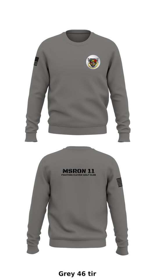 MSRON 11 Store 1 Core Men's Crewneck Performance Sweatshirt - tir
