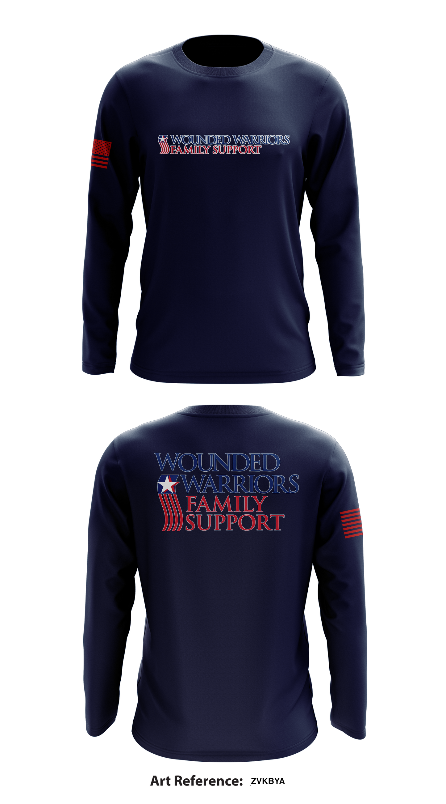 Wounded Warriors Family Support Store 1 Core Men's LS Performance Tee - ZVkbYA