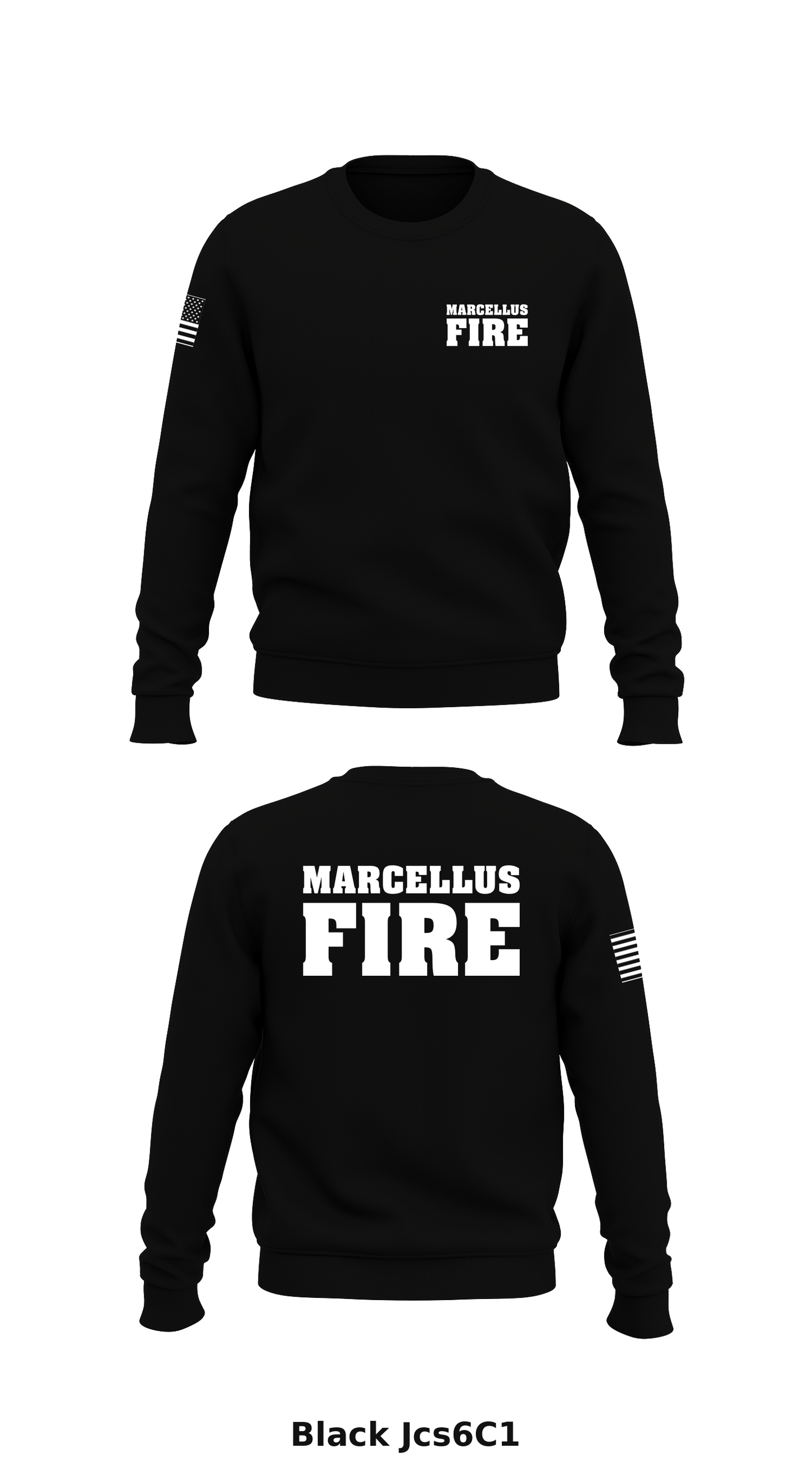 Marcellus fire Store 1 Core Men's Crewneck Performance Sweatshirt - Jcs6C1