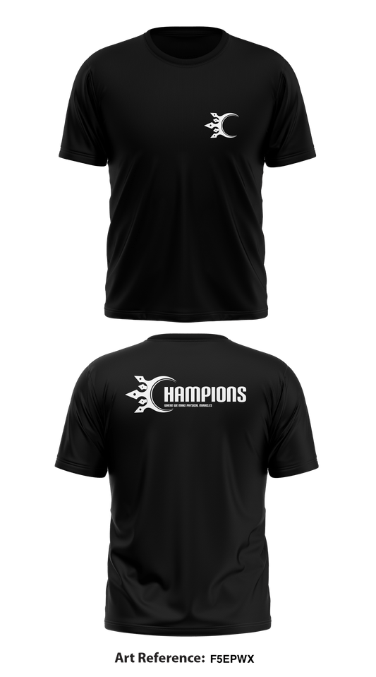 CHAMPIONS FITNESS Store 1 Core Men's SS Performance Tee - f5EPWx