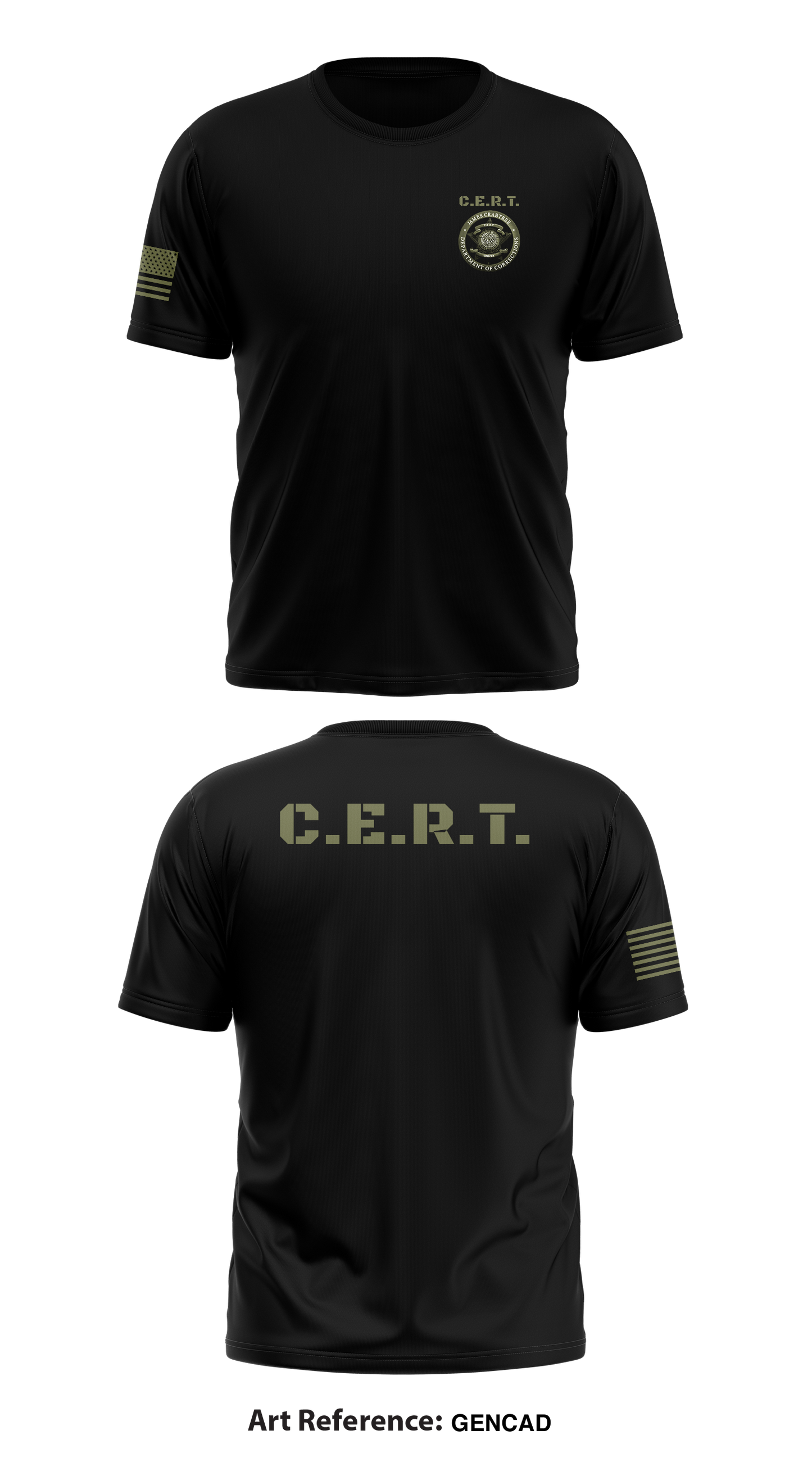 C.E.R.T. Store 1 Core Men's SS Performance Tee - geNcAd