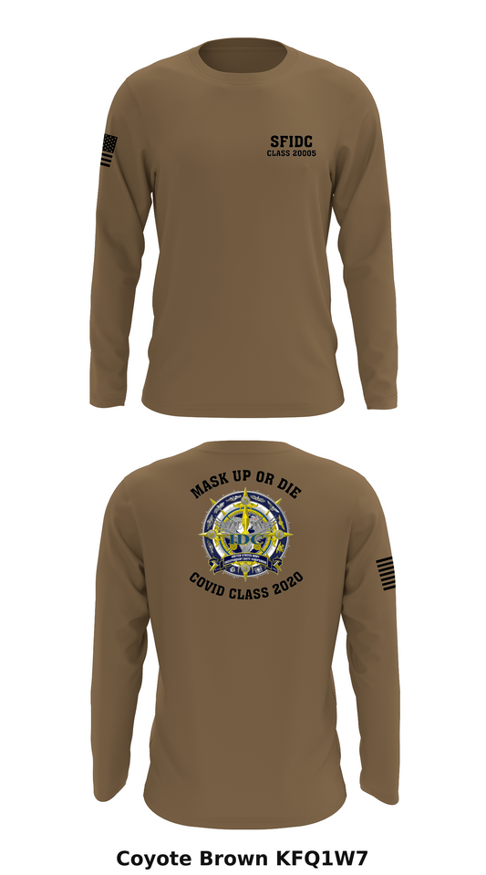 SFIDC CLASS 20005 Store 1 Core Men's LS Performance Tee - KFQ1W7