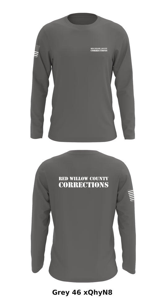 Red willow county corrections  Store 1 Core Men's LS Performance Tee - xQhyN8