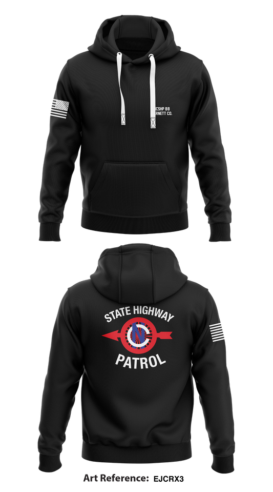 NCSHP B/8 Harnett Co. Store 1  Core Men's Hooded Performance Sweatshirt - EjCRx3