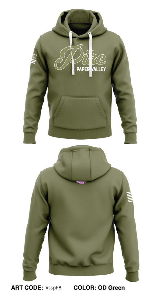 Paper Valley Pike Store 1  Core Men's Hooded Performance Sweatshirt - VsspP8