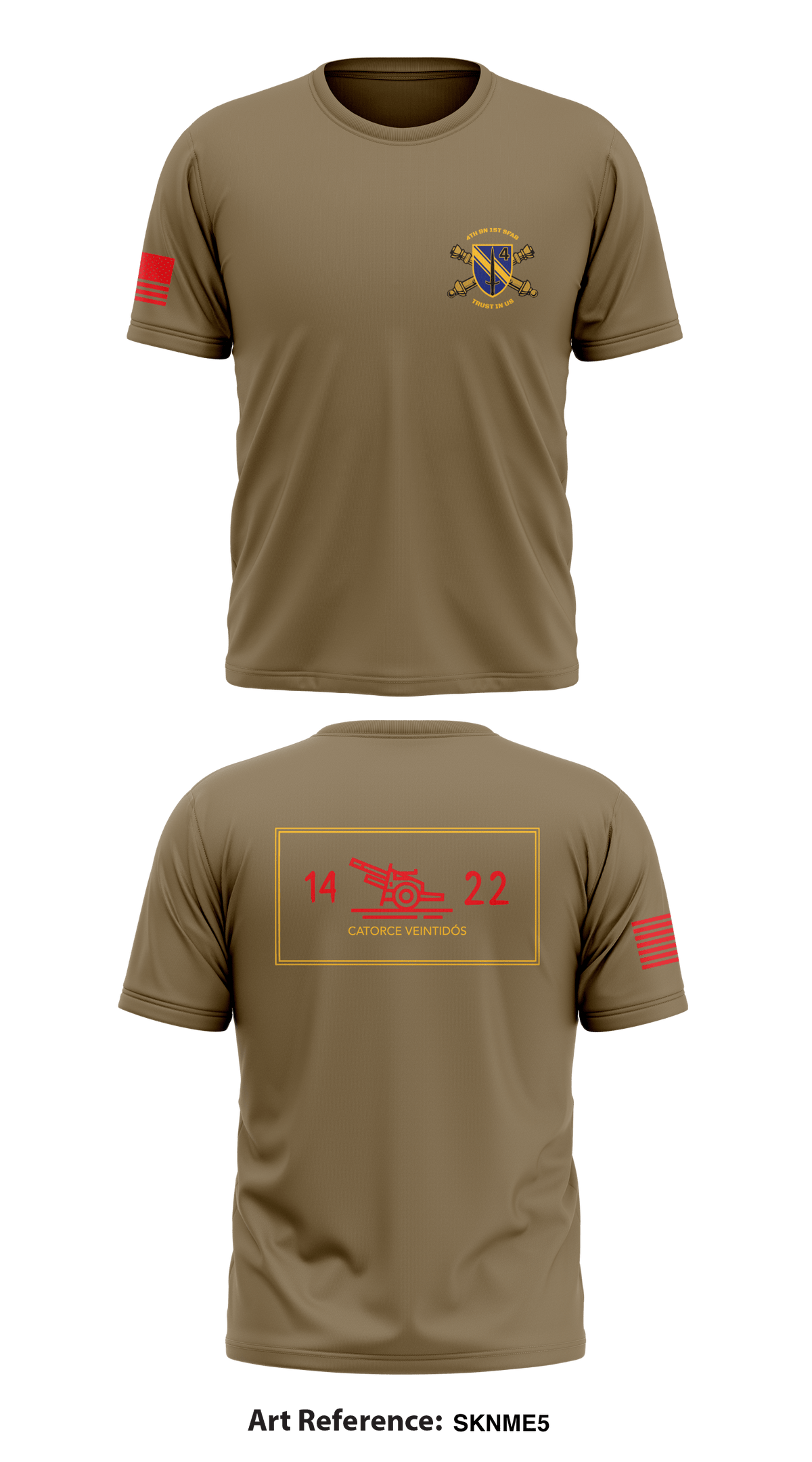 TEAM 1422, B BTRY  Store 1 Core Men's SS Performance Tee - skNme5