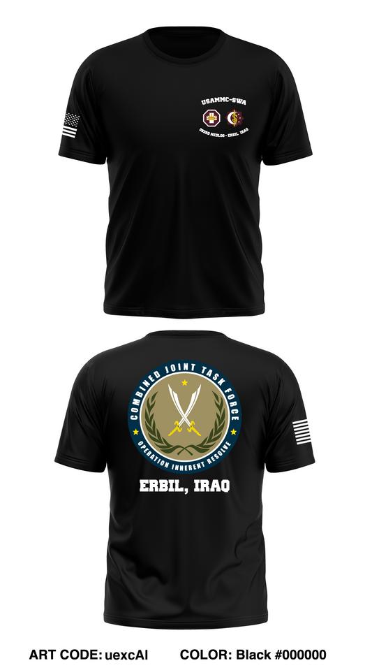 393rd MLC, Iraq FLE Store 1 Core Men's SS Performance Tee - uexcAl