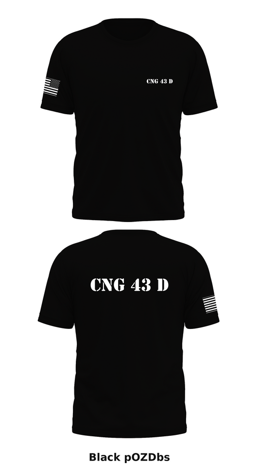 CNG 43 D Store 1 Core Men's SS Performance Tee - pOZDbs