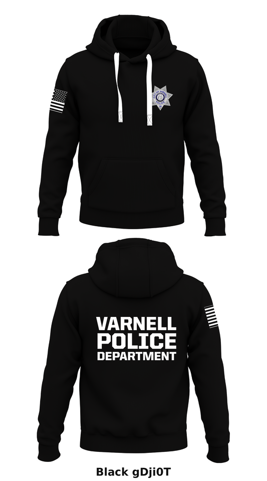 Varnell Police Department Store 1  Core Men's Hooded Performance Sweatshirt - gDji0T