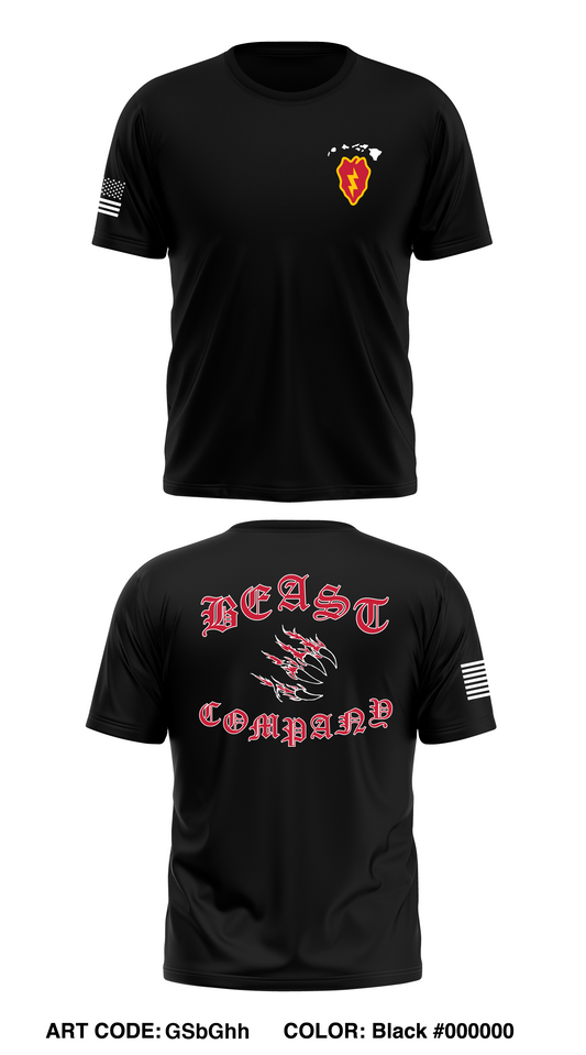 B Co, 2nd BN 35th IN reg Store 1 Core Men's SS Performance Tee - GSbGhh