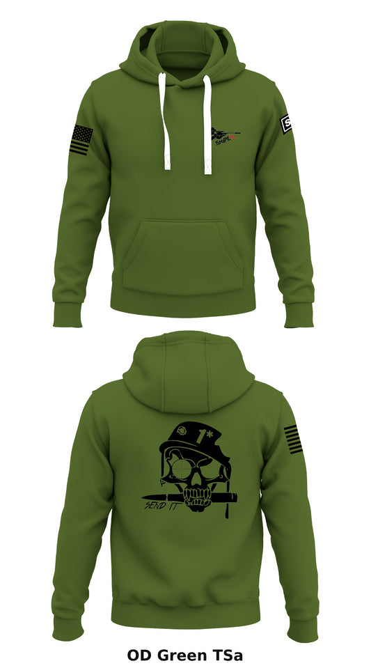 Sniper Team Store 1  Core Men's Hooded Performance Sweatshirt - TSa