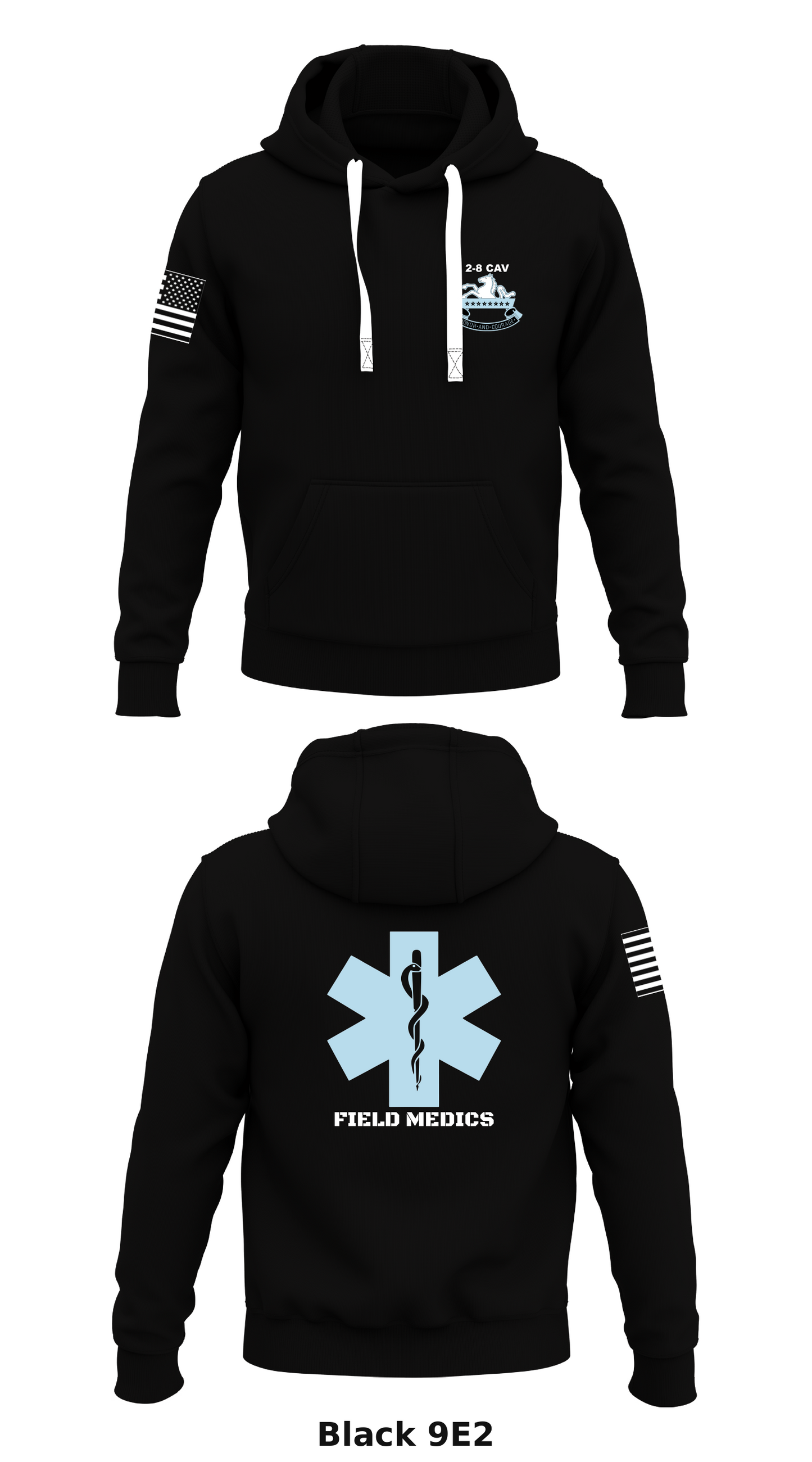 2-8 CAV Store 2  Core Men's Hooded Performance Sweatshirt - 900