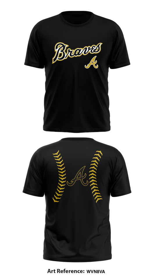 Braves Store 1 Core Men's SS Performance Tee - WvN8Va