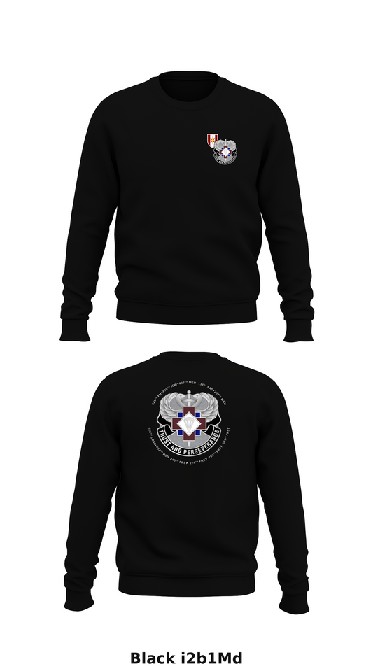 16TH HOSPITAL CENTER Store 1 Core Men's Crewneck Performance Sweatshirt - i2b1Md