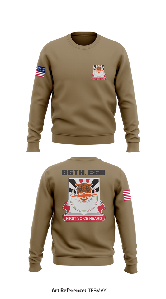 86th. ESB Store 1 Core Men's Crewneck Performance Sweatshirt - tFfmAY