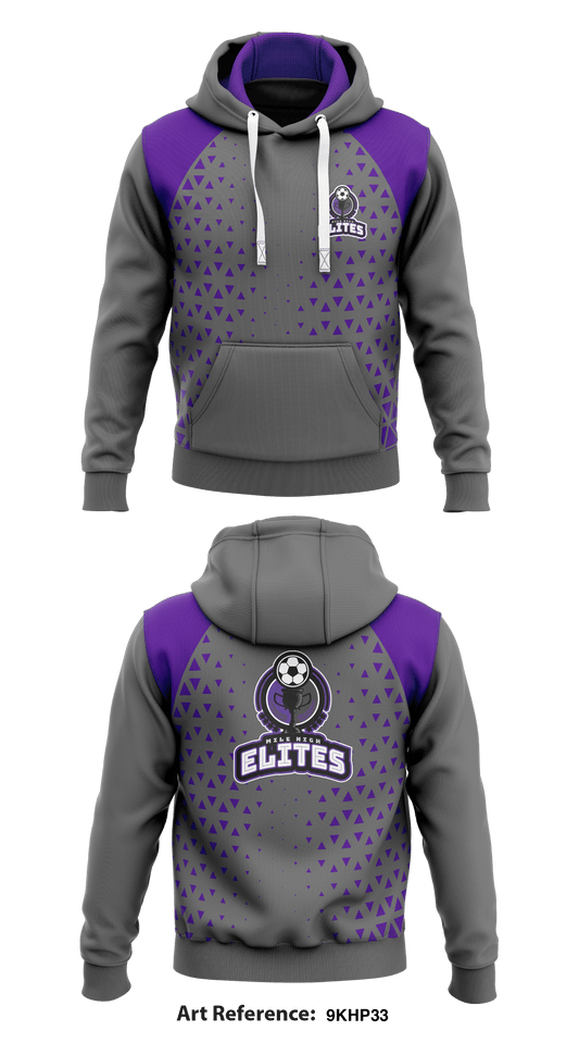Mile High Elites Store 1  Core Men's Hooded Performance Sweatshirt - 9Khp33