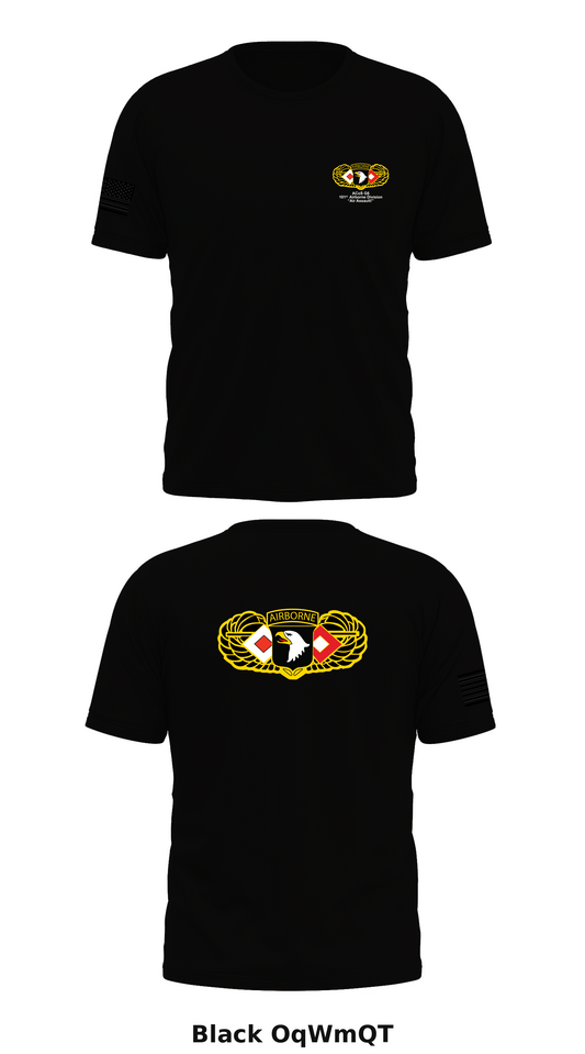 G6, 101st ABN DIV (AASLT) Store 1 Core Men's SS Performance Tee - OqWmQT