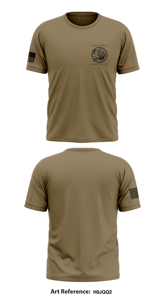 Charlie company, 92nd CA BN Store 1 Core Men's SS Performance Tee - H0jQQ2