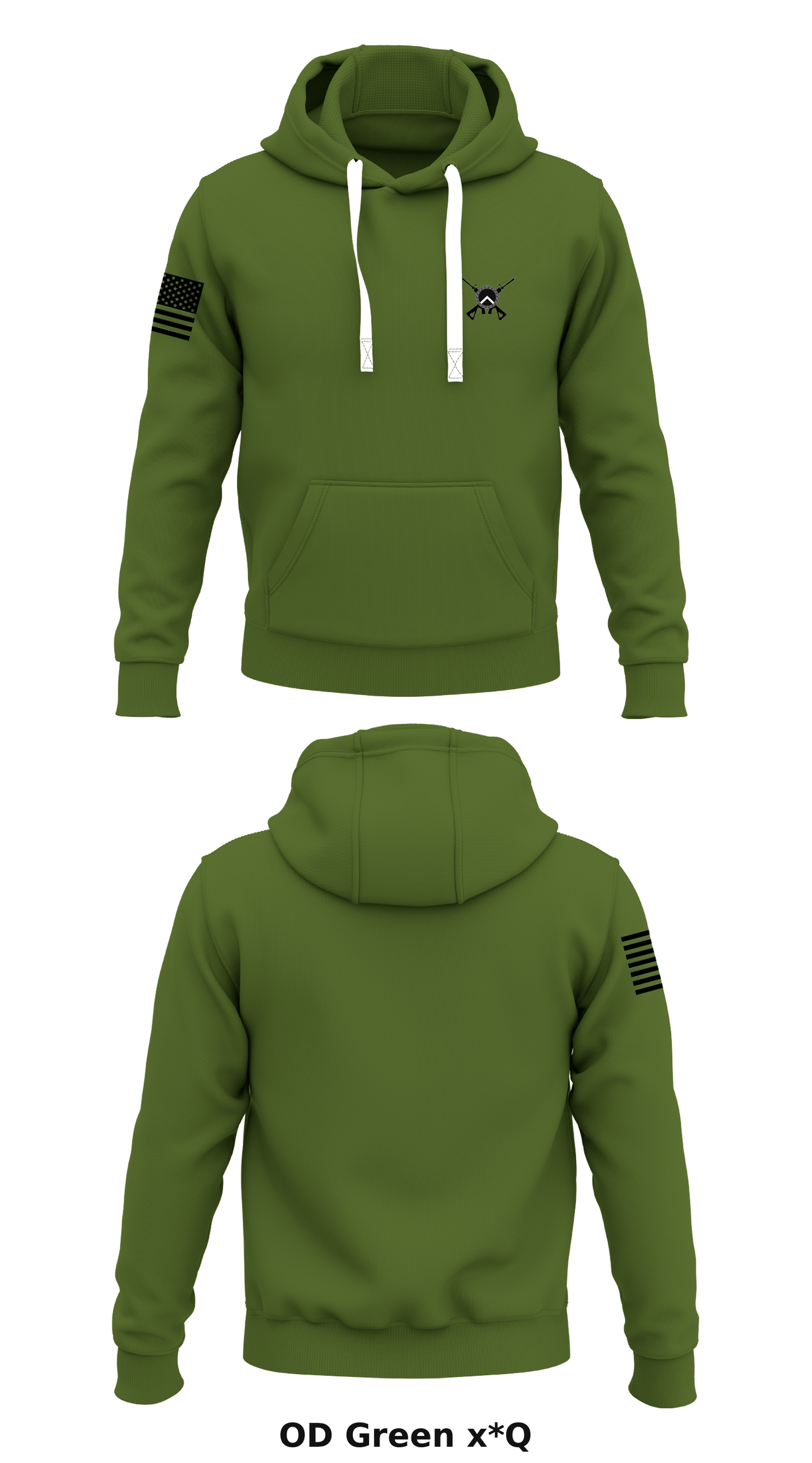 GCRTA Emergency Service Team (EST) Store 1  Core Men's Hooded Performance Sweatshirt - x*Q