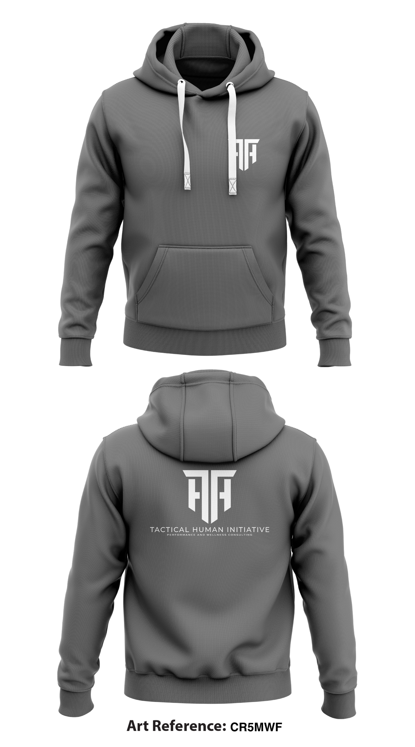 Tactical Human Initiative Store 1  Core Men's Hooded Performance Sweatshirt - Cr5MWF