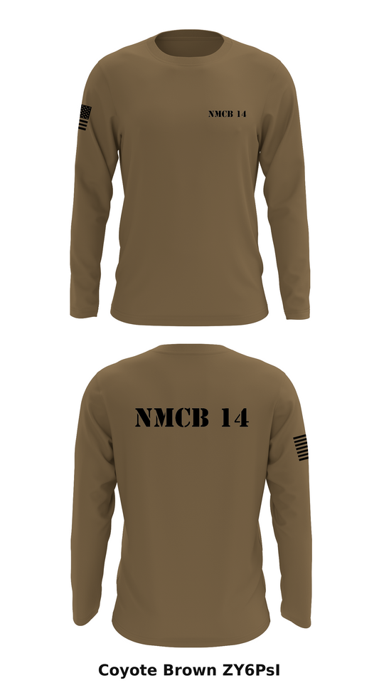 NMCB 14 Store 1 Core Men's LS Performance Tee - ZY6PsI